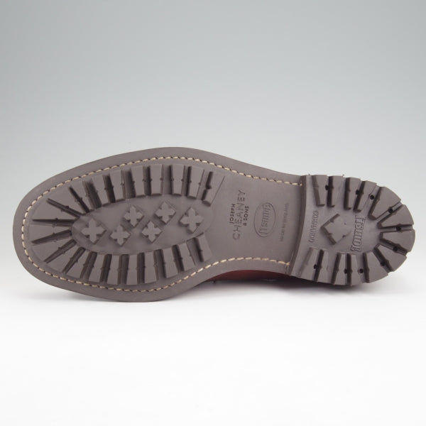 極美品★(英)チーニー 7.5F【定価￥97,900-★ケンゴン/CAIRNGORM 2R/ヴェルトショーン製法】ストレートチップ/赤茶/メンズ/CHEANEY★n277