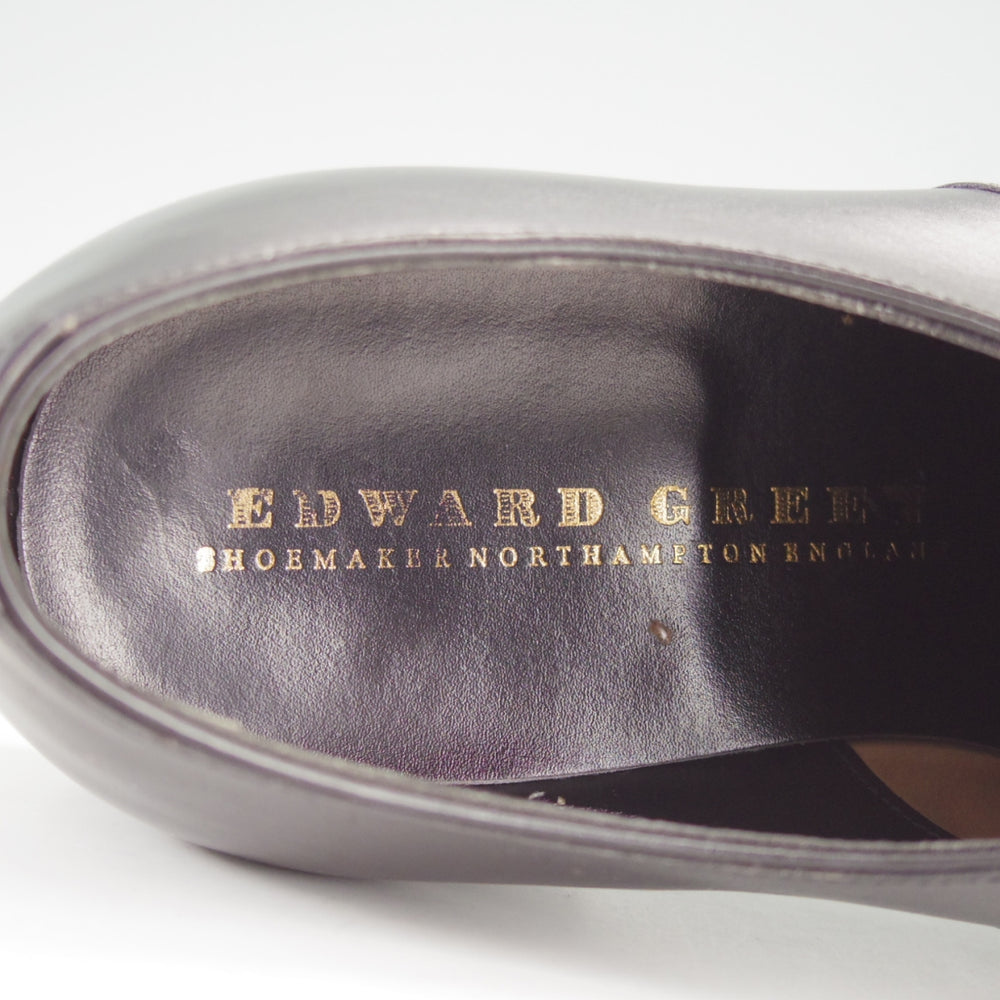 極上★エドワードグリーン 6E【定価￥253,000-★チェルシー/CHELSEA/808ラスト】ストレートチップ/カーフ/黒/EDWARD GREEN★o291