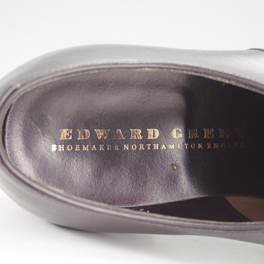 極上★エドワードグリーン 6E【定価￥253,000-★チェルシー/CHELSEA/808ラスト】ストレートチップ/カーフ/黒/EDWARD GREEN★o291