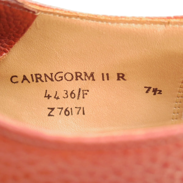極美品★(英)チーニー 7.5F【定価￥97,900-★ケンゴン/CAIRNGORM 2R/ヴェルトショーン製法】ストレートチップ/赤茶/メンズ/CHEANEY★n277