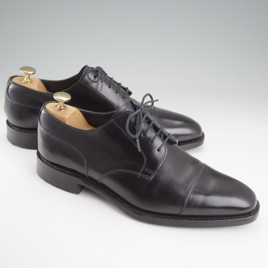 極上★(英)チーニー 7.5F【貴重★(英)ポールスミス別注/3888ラスト】ストレートチップ/カーフ/黒/メンズ/Paul smith/CHEANEY★o292