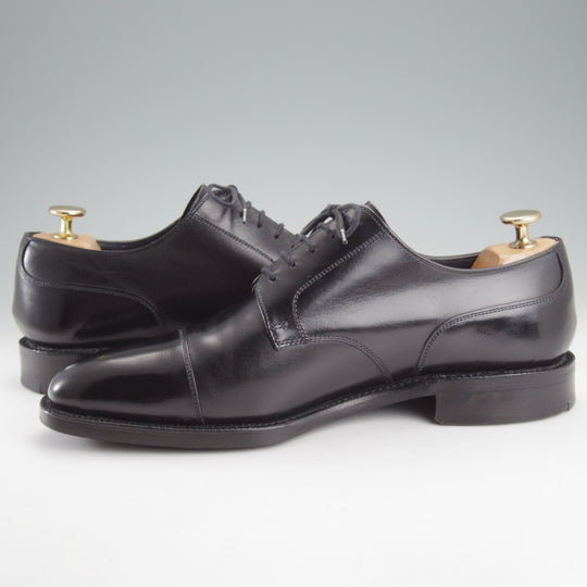 極上★(英)チーニー 7.5F【貴重★(英)ポールスミス別注/3888ラスト】ストレートチップ/カーフ/黒/メンズ/Paul smith/CHEANEY★o292