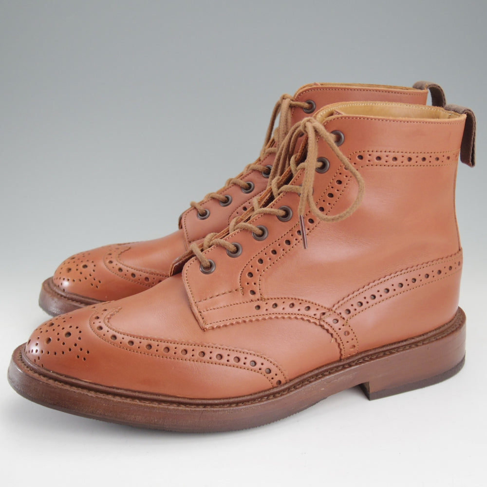 極上★トリッカーズ SIZE 9【定価￥143,000-★MALTON/モールトン】シーシェイド/C Shade/M2508/カントリーブーツ/茶/Tricker's★o293