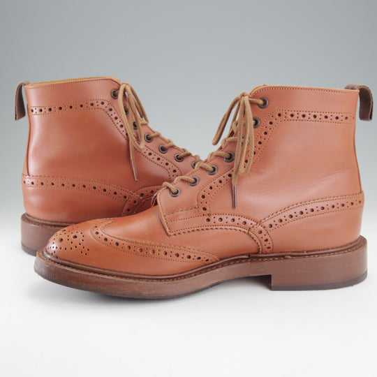 極上★トリッカーズ SIZE 9【定価￥143,000-★MALTON/モールトン】シーシェイド/C Shade/M2508/カントリーブーツ/茶/Tricker's★o293