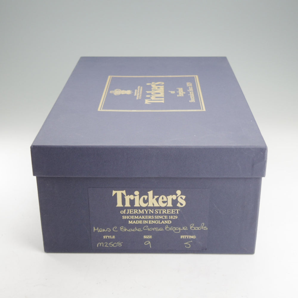 極上★トリッカーズ SIZE 9【定価￥143,000-★MALTON/モールトン】シーシェイド/C Shade/M2508/カントリーブーツ/茶/Tricker's★o293