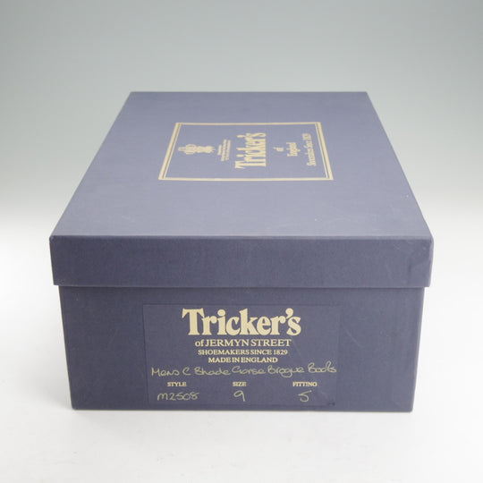 極上★トリッカーズ SIZE 9【定価￥143,000-★MALTON/モールトン】シーシェイド/C Shade/M2508/カントリーブーツ/茶/Tricker's★o293