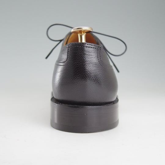 極美品★ジョンロブ 7E【定価￥266,200-★HARLYN/スキンステッチ/8695ラスト】Uチップ/シボ革/黒/メンズ/JOHN LOBB★o843