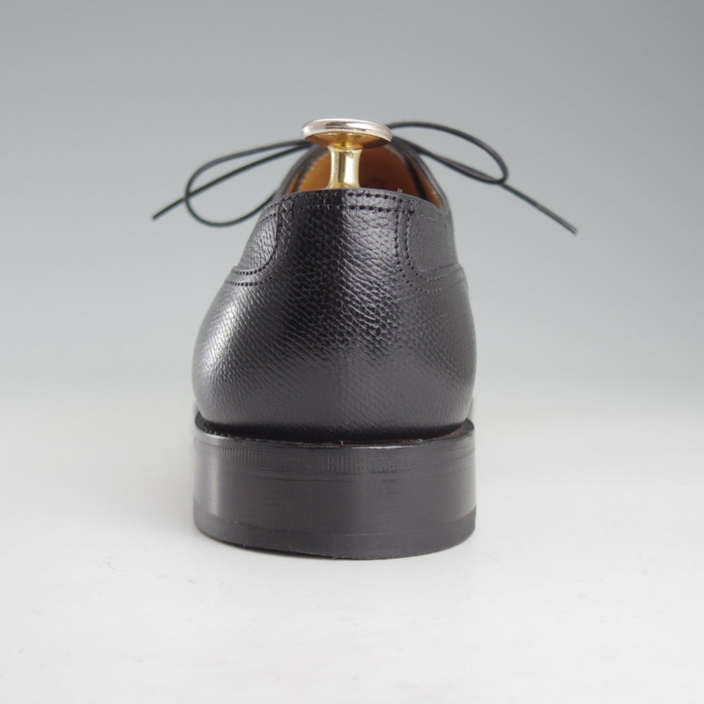 極美品★ジョンロブ 7E【定価￥266,200-★HARLYN/スキンステッチ/8695ラスト】Uチップ/シボ革/黒/メンズ/JOHN LOBB★o843