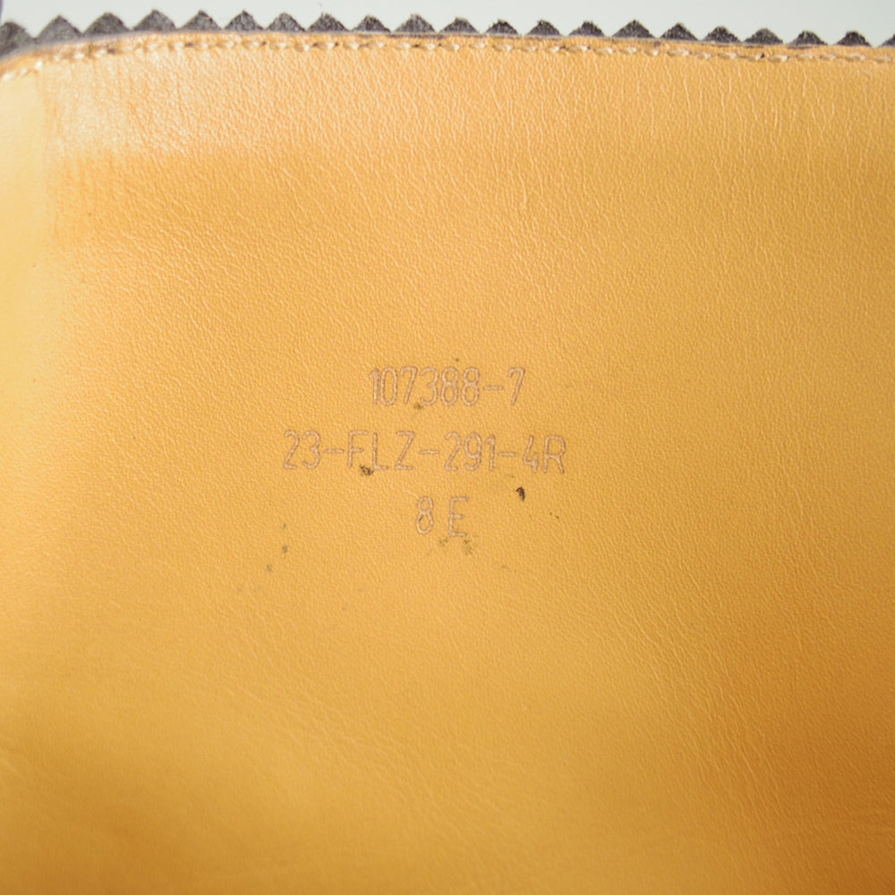 極美品★J.M.ウエストン 8E【定価￥24,2000-★ブーツ版トリプルソールダービー/291】23ラスト/ソフトカーフ/黒/Weston★o854