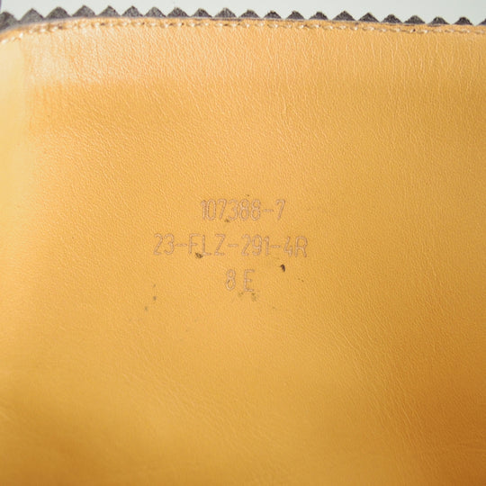 極美品★J.M.ウエストン 8E【定価￥24,2000-★ブーツ版トリプルソールダービー/291】23ラスト/ソフトカーフ/黒/Weston★o854