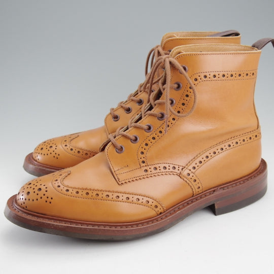 極美品★トリッカーズ SIZE 9【現行定価￥143,000-★ダイナイトソール/MALTON/エイコンアンティーク】カントリーブーツ/Tricker's★n785
