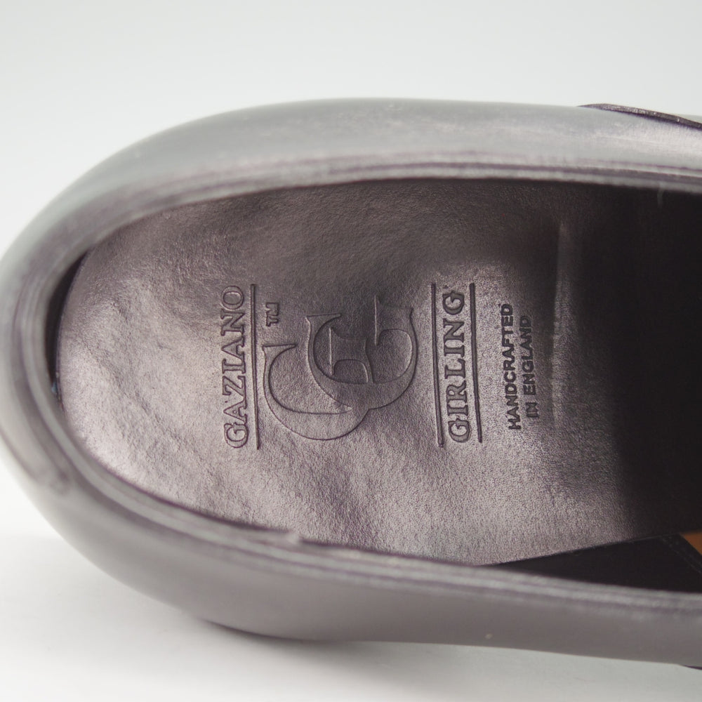 極上★(英)ガジアーノ&ガーリング 7E【定価￥242,000-★OXFORD/TG73ラスト】ストレートチップ/黒/GAZIANO&GIRLING★o297