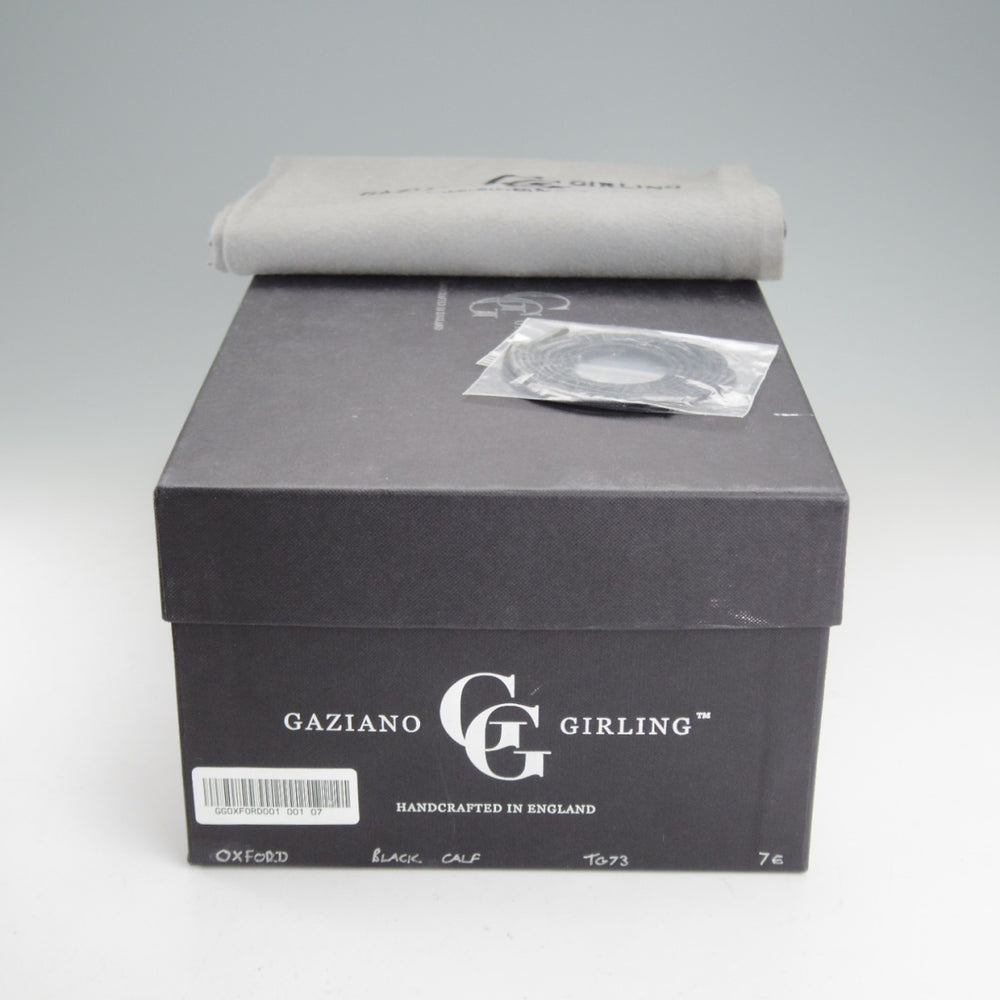 極上★(英)ガジアーノ&ガーリング 7E【定価￥242,000-★OXFORD/TG73ラスト】ストレートチップ/黒/GAZIANO&GIRLING★o297