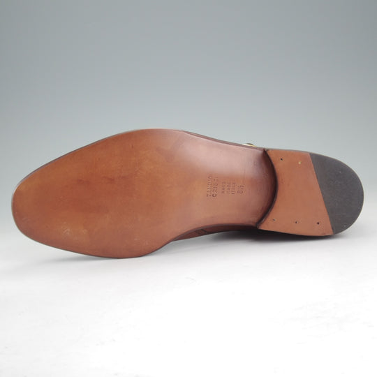 未使用★(伊)タニノクリスチー SIZE 8.5【貴重★ブラックラピド製法/ジョッパーブーツ/AMBITO】カーフ/茶/メンズ/TANINO CRISCI★p418