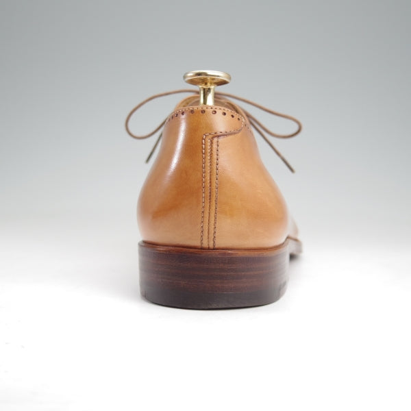 極美品★(仏)ベルルッティ SIZE 8【貴重★タトゥコレクション/ホールカット/茶系パティーヌ】カーフ/メンズ/Berluti★n283