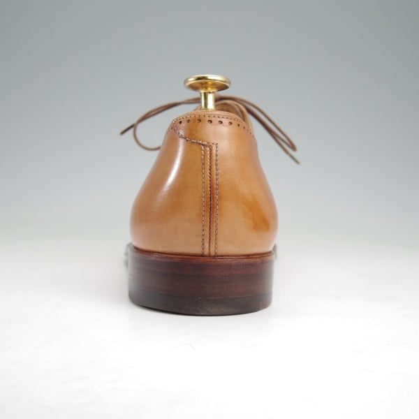 極美品★(仏)ベルルッティ SIZE 8【貴重★タトゥコレクション/ホールカット/茶系パティーヌ】カーフ/メンズ/Berluti★n283