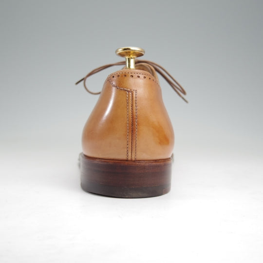 極美品★(仏)ベルルッティ SIZE 8【貴重★タトゥコレクション/ホールカット/茶系パティーヌ】カーフ/メンズ/Berluti★n283
