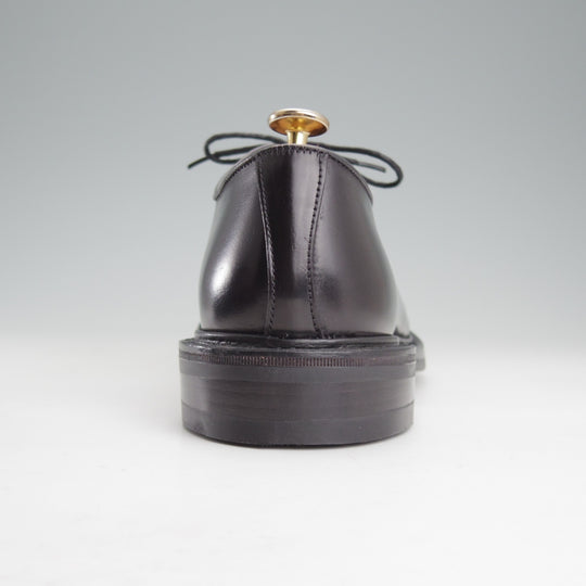 未使用★トリッカーズ SIZE 7.5【現行定価16.5万円程度★コードバン/ダイナイトソール/ROBERT】M3616/プレーントゥ/黒/Tricker's★o299