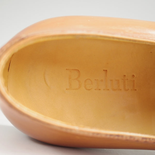 極美品★(仏)ベルルッティ SIZE 8【貴重★タトゥコレクション/ホールカット/茶系パティーヌ】カーフ/メンズ/Berluti★n283