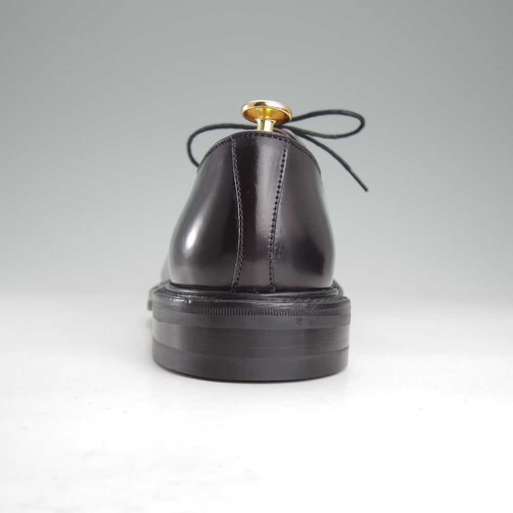 未使用★トリッカーズ SIZE 7.5【現行定価16.5万円程度★コードバン/ダイナイトソール/ROBERT】M3616/プレーントゥ/黒/Tricker's★o299