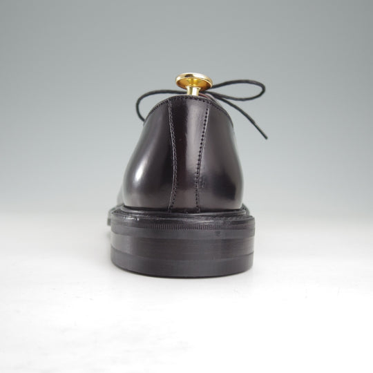 未使用★トリッカーズ SIZE 7.5【現行定価16.5万円程度★コードバン/ダイナイトソール/ROBERT】M3616/プレーントゥ/黒/Tricker's★o299