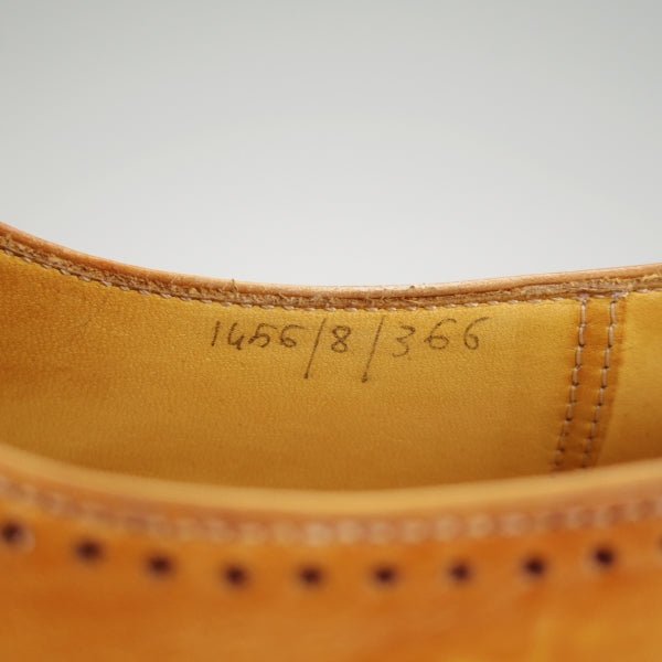 極美品★(仏)ベルルッティ SIZE 8【貴重★タトゥコレクション/ホールカット/茶系パティーヌ】カーフ/メンズ/Berluti★n283