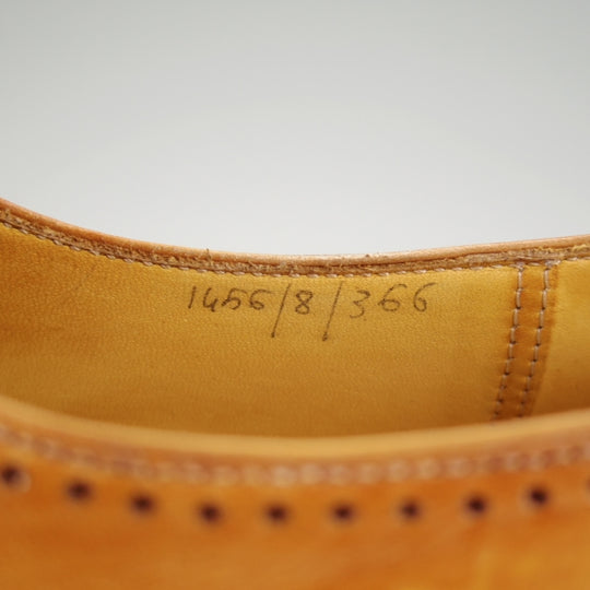 極美品★(仏)ベルルッティ SIZE 8【貴重★タトゥコレクション/ホールカット/茶系パティーヌ】カーフ/メンズ/Berluti★n283