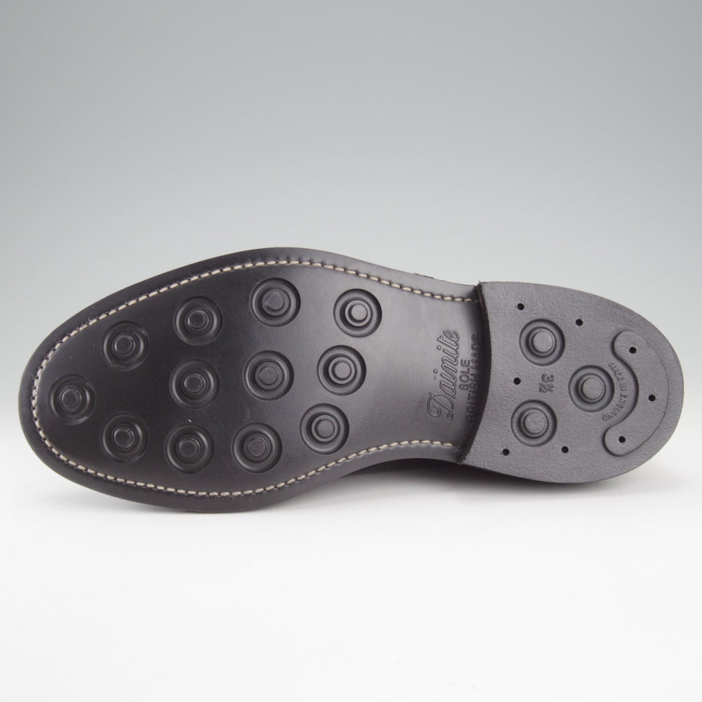 未使用★トリッカーズ SIZE 7.5【現行定価16.5万円程度★コードバン/ダイナイトソール/ROBERT】M3616/プレーントゥ/黒/Tricker's★o299