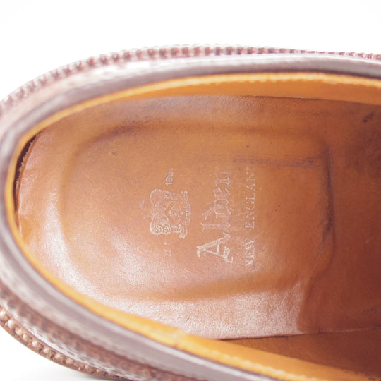 極上★オールデン 8E【貴重★シガー色/コードバン/97894】ロングウイング/バリーラスト/茶/メンズ/ALDEN★o301