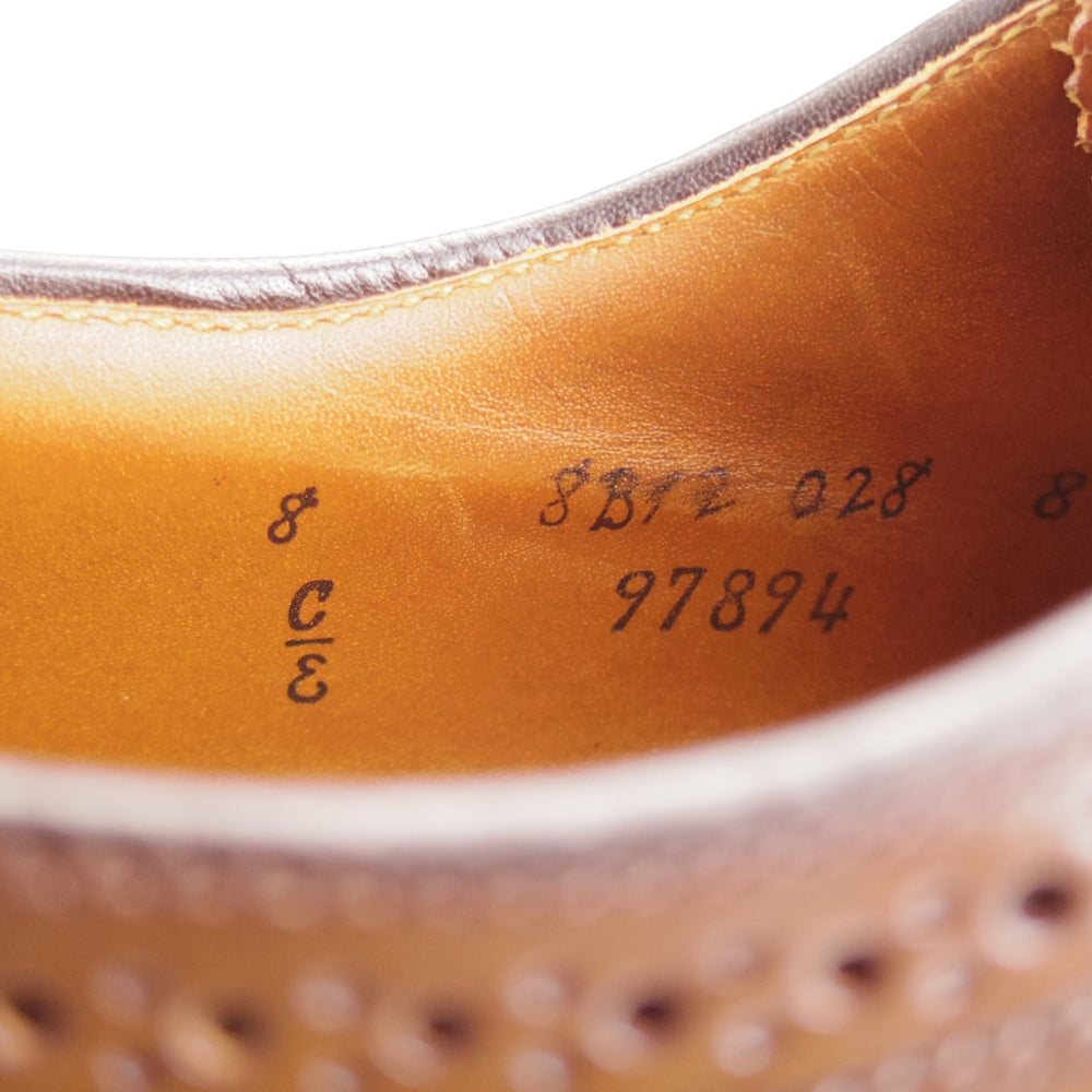 極上★オールデン 8E【貴重★シガー色/コードバン/97894】ロングウイング/バリーラスト/茶/メンズ/ALDEN★o301