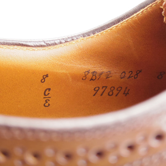 極上★オールデン 8E【貴重★シガー色/コードバン/97894】ロングウイング/バリーラスト/茶/メンズ/ALDEN★o301