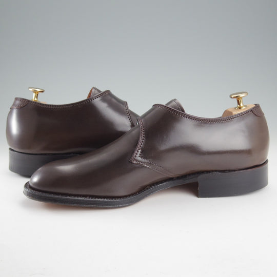 未使用★オールデン 8D【貴重★シガー色/コードバン/N9001】モンクストラップ/モディファイドラスト/茶/メンズ/ALDEN★o302