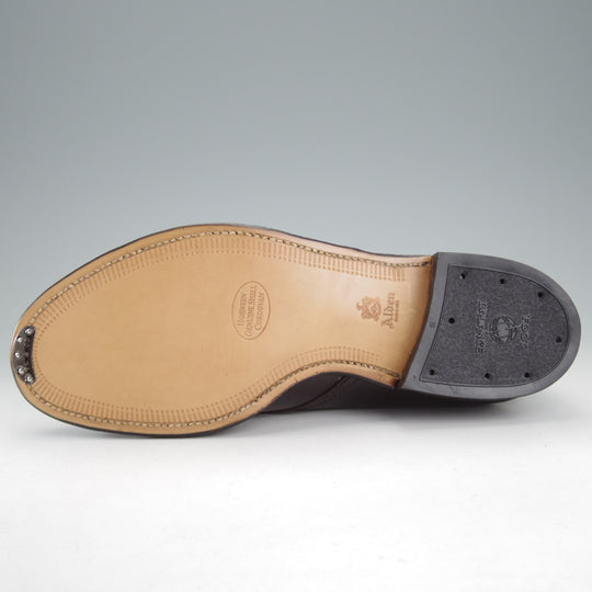 未使用★オールデン 8D【貴重★シガー色/コードバン/N9001】モンクストラップ/モディファイドラスト/茶/メンズ/ALDEN★o302