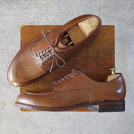 未使用★オールデン 8D【貴重★ウイスキーコードバン/茶】N2601/モディファイドラスト/Vチップ/メンズ/ALDEN★o317