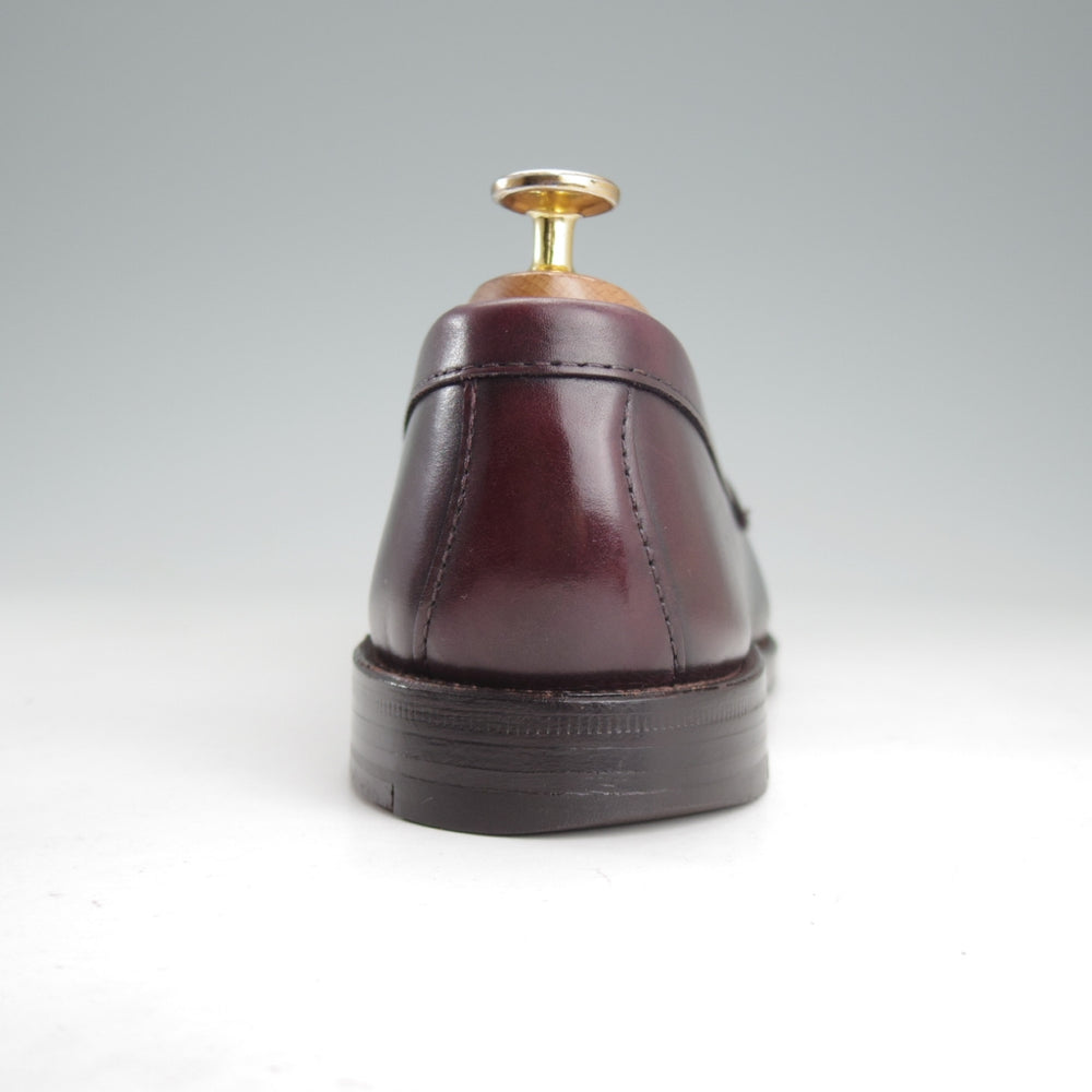 極上★オールデン 7E【現行定価16万円以上★コインローファー/984】ヴァンラスト/バンラスト/#8/カーフ/赤茶/メンズ/ALDEN★o304