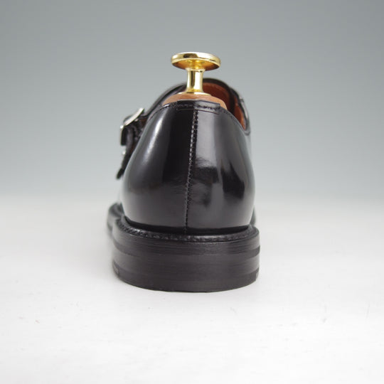 極美品★チャーチ(レディース) SIZE 35.5【現行定価14万円以上★LORA R/ダブルモンク】ポリッシュドバインダーカーフ/黒/Church's★o306