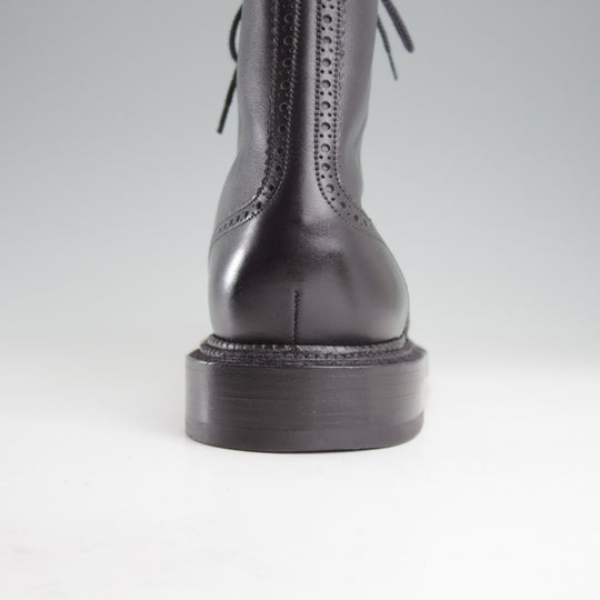 極美品★J.M.ウエストン 8E【定価￥24,2000-★ブーツ版トリプルソールダービー/291】23ラスト/ソフトカーフ/黒/Weston★o854