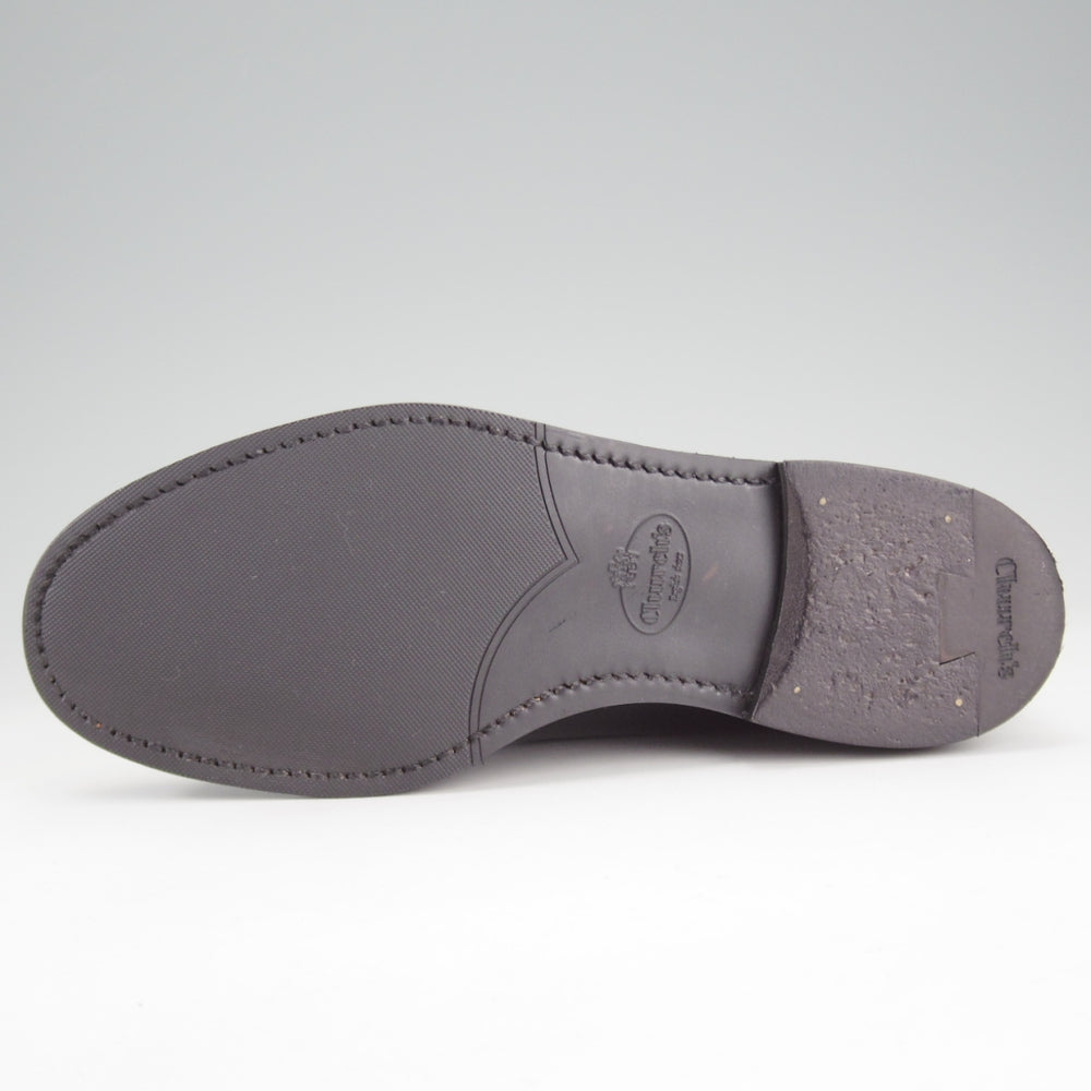 極美品★チャーチ(レディース) SIZE 35.5【現行定価14万円以上★LORA R/ダブルモンク】ポリッシュドバインダーカーフ/黒/Church's★o306