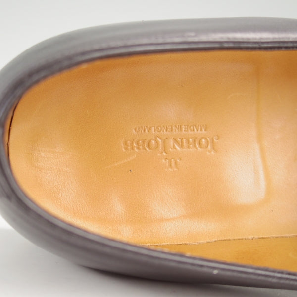極美品★ジョンロブ 8.5E【同系モデル定価1,530ユーロ(26万円程度)★タッセルローファー/TRURO】4098ラスト/ミスティカーフ/黒★n796