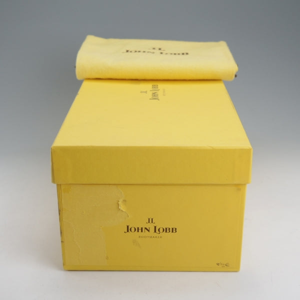 極美品★ジョンロブ 8.5E【同系モデル定価1,530ユーロ(26万円程度)★タッセルローファー/TRURO】4098ラスト/ミスティカーフ/黒★n796