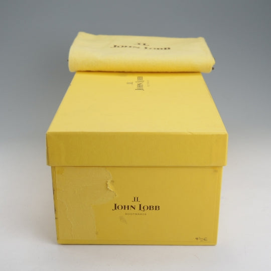 極美品★ジョンロブ 8.5E【同系モデル定価1,530ユーロ(26万円程度)★タッセルローファー/TRURO】4098ラスト/ミスティカーフ/黒★n796