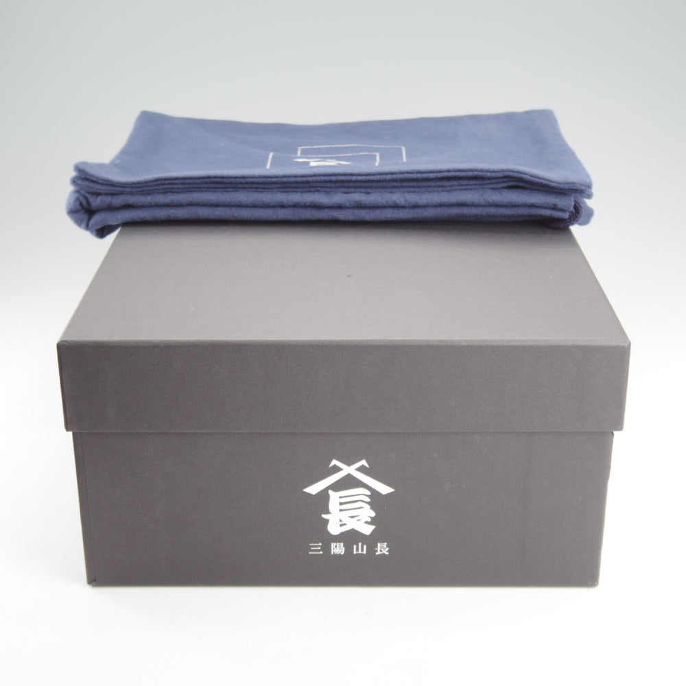 極美品★三陽山長 SIZE 7.5【注文価格￥152,900-★ミュージアムカーフ/誠十郎】R2010ラスト/サイドゴアブーツ/深緑/Sanyo Yamacho★o307