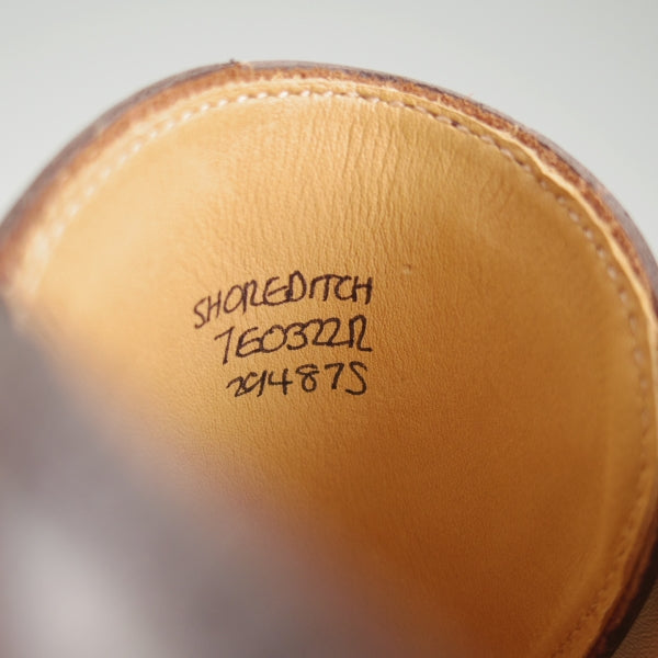 未使用★ジョンロブ 7E【定価1,815ユーロ(31万円程度)★ノルウィージャンウェルテッド製法/SHOREDITCH】0322Rラスト/濃茶/JOHN LOBB★n797