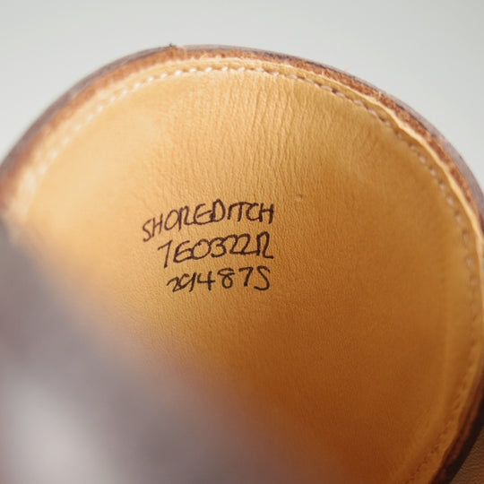 未使用★ジョンロブ 7E【定価1,815ユーロ(31万円程度)★ノルウィージャンウェルテッド製法/SHOREDITCH】0322Rラスト/濃茶/JOHN LOBB★n797