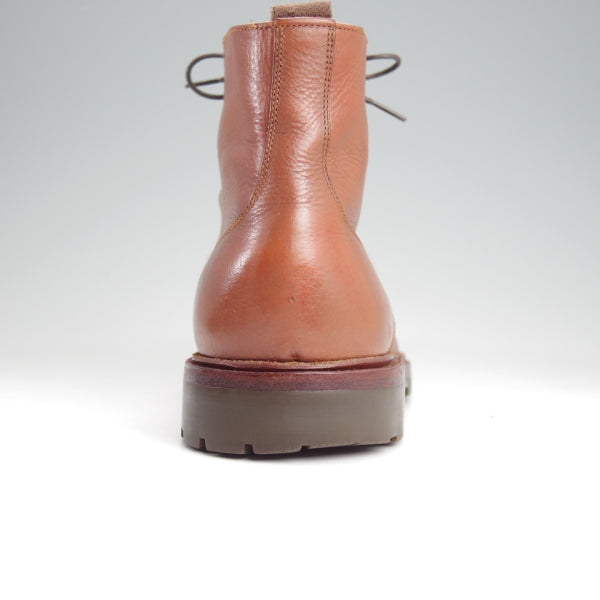 極上★(金沢)KOKON/ココン SIZE 6.5【オーダー価格10万円以上★レースアップブーツ/414】KO-1ラスト/ショルダーレザー/茶/メンズ★n292