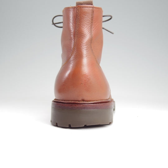 極上★(金沢)KOKON/ココン SIZE 6.5【オーダー価格10万円以上★レースアップブーツ/414】KO-1ラスト/ショルダーレザー/茶/メンズ★n292