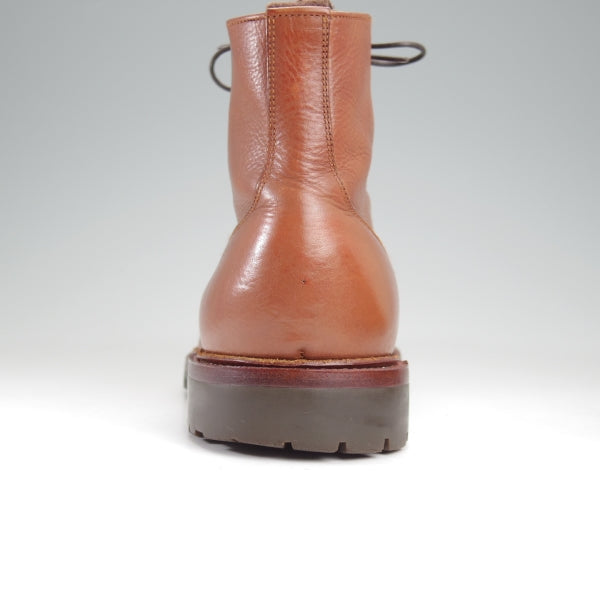 極上★(金沢)KOKON/ココン SIZE 6.5【オーダー価格10万円以上★レースアップブーツ/414】KO-1ラスト/ショルダーレザー/茶/メンズ★n292