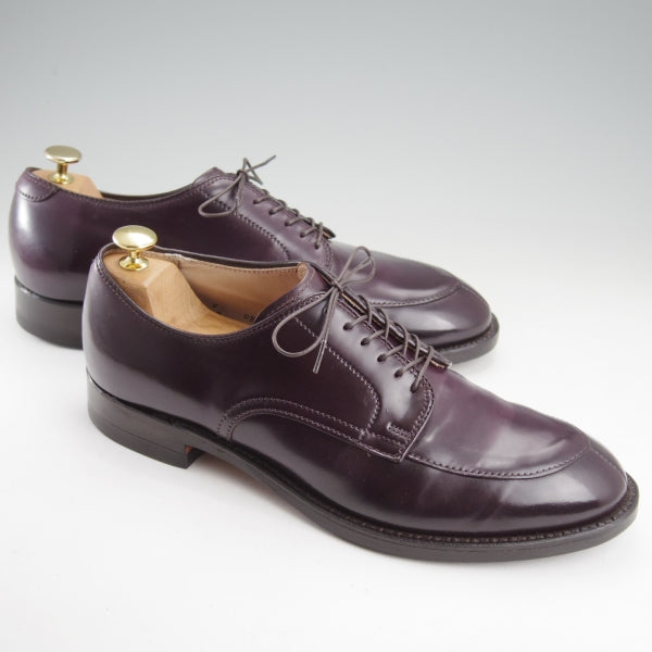 美品★オールデン 9D【定価￥217,800-★コードバン/モディファイドラスト/54321】Vチップ/#8/バーガンディー/赤茶/メンズ/ALDEN★n798