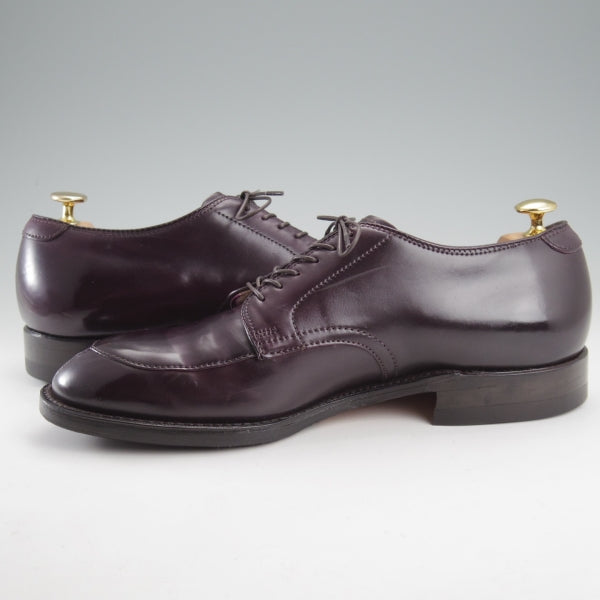 美品★オールデン 9D【定価￥217,800-★コードバン/モディファイドラスト/54321】Vチップ/#8/バーガンディー/赤茶/メンズ/ALDEN★n798