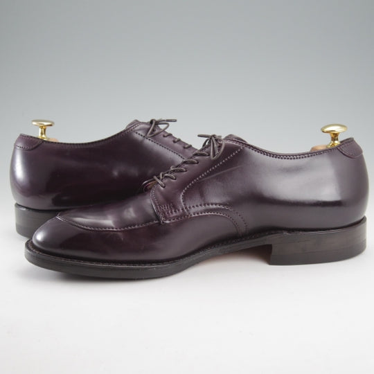 美品★オールデン 9D【定価￥217,800-★コードバン/モディファイドラスト/54321】Vチップ/#8/バーガンディー/赤茶/メンズ/ALDEN★n798